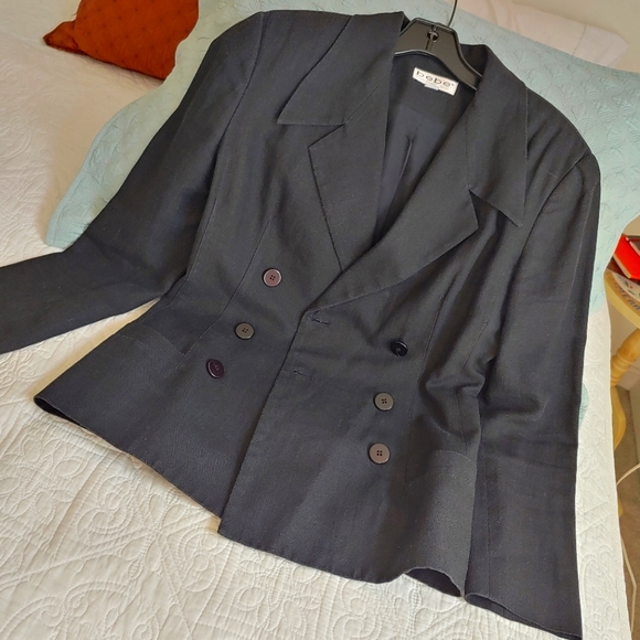 bebe Jackets & Blazers - Vintage 90's Bebe Linen Blazer
